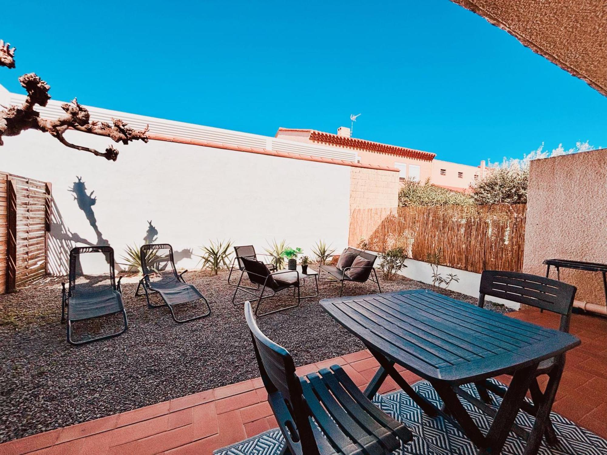קאנט אן רוסיון Appartement Avec Jardin Privatif A 300M De La Plage *2* מראה חיצוני תמונה
